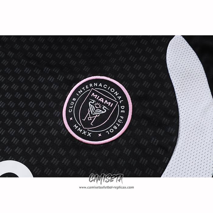 Chandal del Inter Miami 2026-2027 Manga Corta Negro - Pantalon Corto